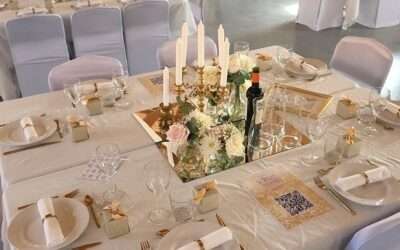 Bryt isen på bröllopsdagen med gästerna